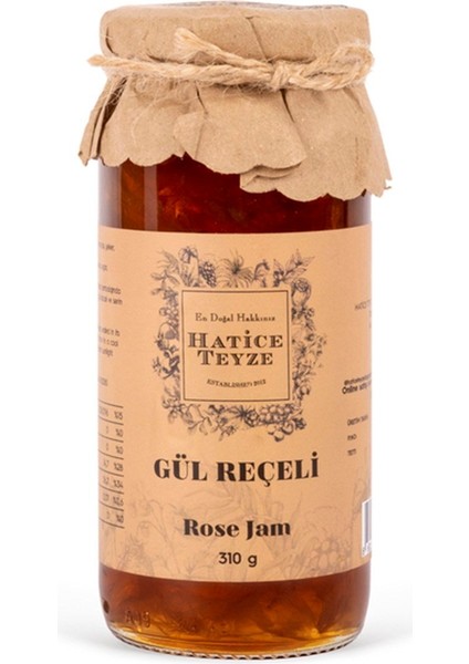 Gül Reçeli - 310 gr