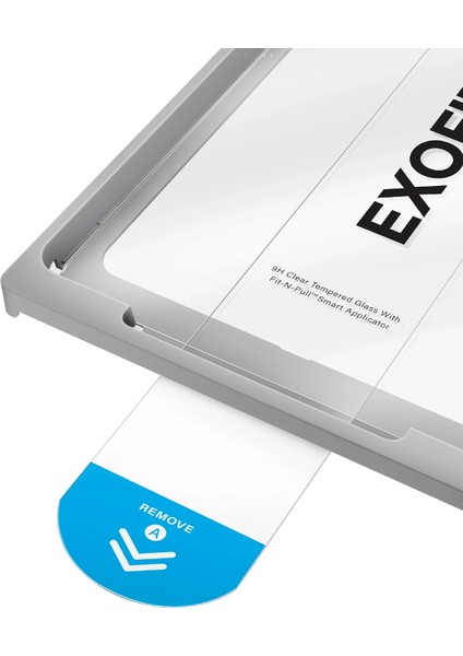 Ipad Pro 13 M4 Çip 2024 Ekran Koruyucu Temperli Cam Optix Exofit Applicator Kolay Kurulum Aparatlı fırsatları