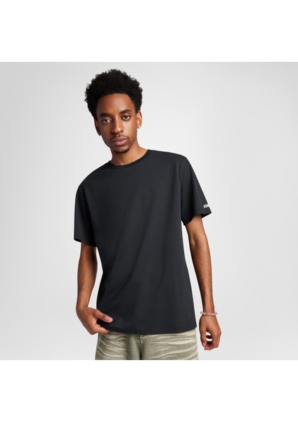 Cons Logo Erkek Siyah T-SHIRT.001