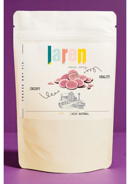 İncir Dondurularak Kurutulmuş İncir 15 gr - Doğal ve Sağlıklı Atıştırmalık