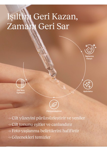 New Generation AHA Booster I Glukonolakton I Pürüzsüzleştirici Serum I Dengeli Yağlı Karma Cilt Tipi fiyatları