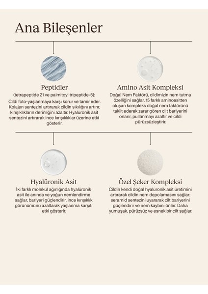 Trio Power Peptide Booster I Yenileyici Nemlendirici Canlandırıcı Serum I Tüm Cilt Tipleri fırsatları