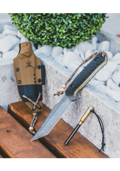 Taktikal Kaydex Kılıflı Taktik Bıçak