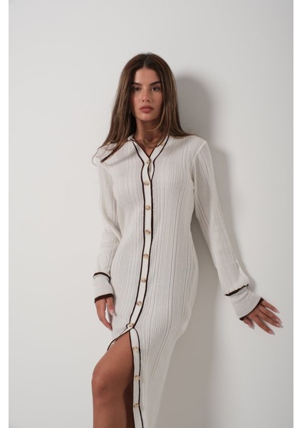 Polo Yaka Düğmeli Elbise fiyatları