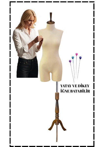 Pantolon Giyebilen 40 Beden Süngerli Terzi Mankeni Prova Mankeni Pac-01