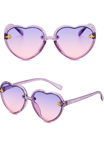 Uv Koruması ve Düşmeye Karşı Zincirli Kalp Şeklinde Çocuk Güneş Gözlüğü (Yurt Dışından) fiyatları