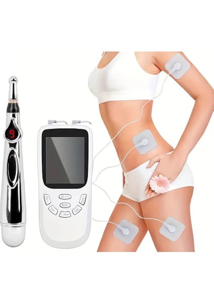 Tens Ems Fizyoterapi Cihazı 36 Modlu Akupunktur Kalem Full Set fırsatları