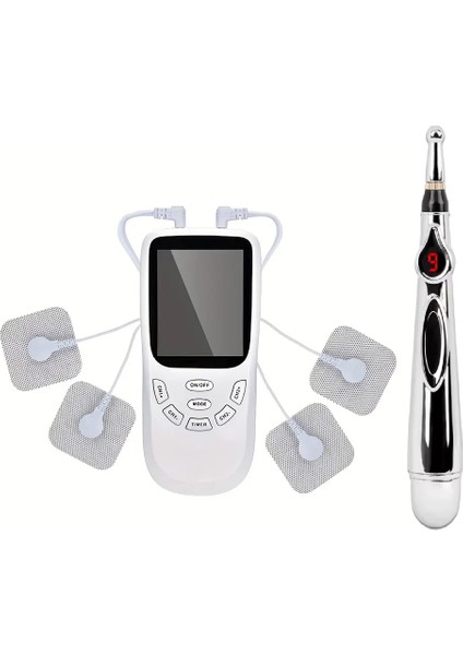 Tens Ems Fizyoterapi Cihazı 36 Modlu Akupunktur Kalem Full Set