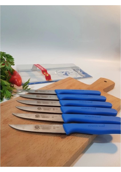 Sürdövbisa 61010 6'lı Meyve Seti (Sivri Uç ) Mavi fiyatları