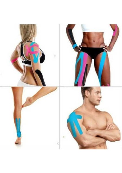 New Product Kinezyo Tape Band 5 Metre x 5 cm Sarı Rengi, Kinesio Sporcu Bandı fırsatları