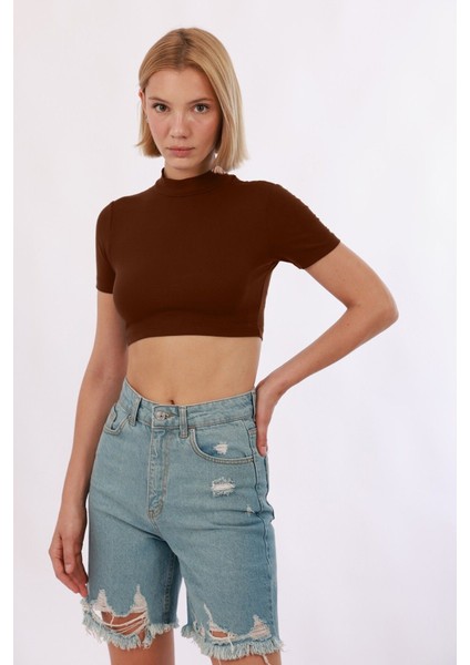 Kadın Kısa Kol Crop fiyatları