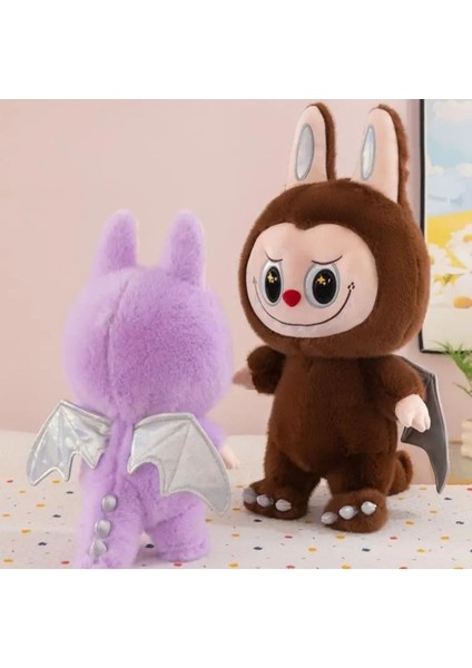 Kahverengi Dragon Labubu Peluş Oyuncak Kanatlı Kuyruklu Seri Labubu Peluş Oyuncak fiyatları