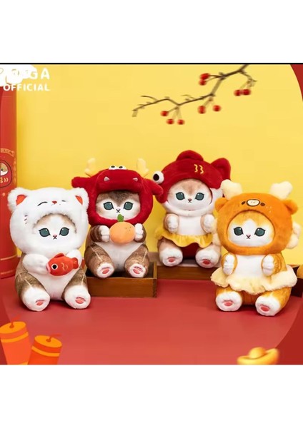 Turuncu Ejder Mofusand Peluş Oyuncak Mega Boy 40CM Koleksiyon Mofusand Kedi Peluş fiyatları