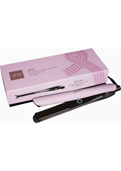 Gold® Styler Pink-Gold Glätteisen Lüks Görünüm