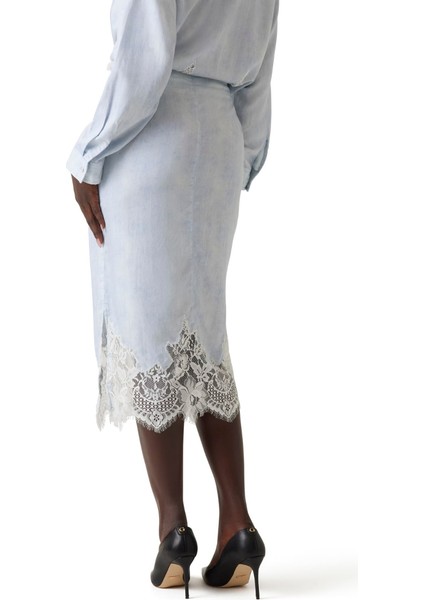 W5YD0JW0310 Lana Mıdı Kadın Etek fırsatları