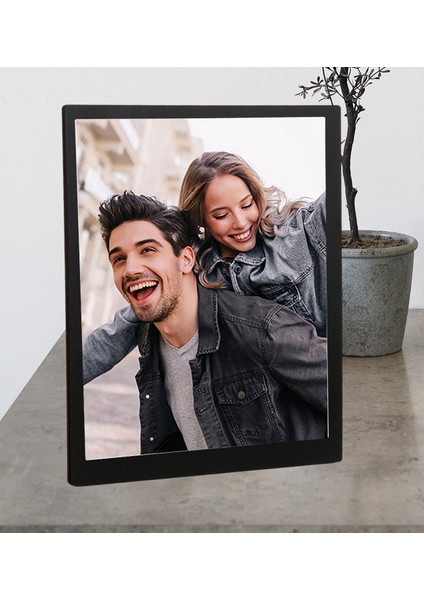 Anneler Gününe Özel Fotoğraflı Siyah Masaüstü Çerçeve Çay ve Nescafe Fincanı Bayan Cüzdan Inci Anahtarlık fiyatları