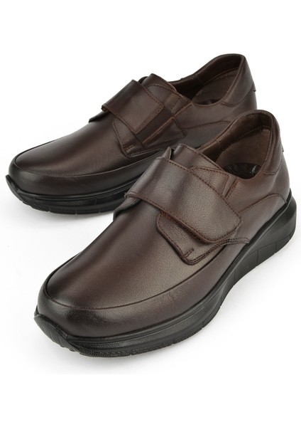 , Erkek Hakiki Deri Konfor Ayakkabı 153123Z19003 Kahve indirimleri