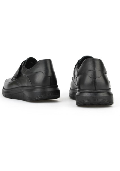 , Erkek Hakiki Deri Konfor Ayakkabı 153123Z19003 Siyah modelleri