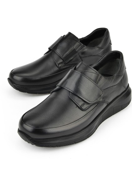 , Erkek Hakiki Deri Konfor Ayakkabı 153123Z19003 Siyah indirimleri