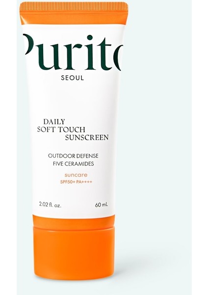 Purıto Daily Soft Touch Sunscreen 60 ml