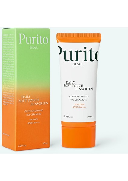 Purıto Daily Soft Touch Sunscreen 60 ml fırsatları