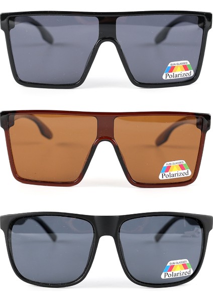 3lü Avantaj Seti Yekpare Unisex Polarize Güneş Gözlüğü 23060-61 fiyatları