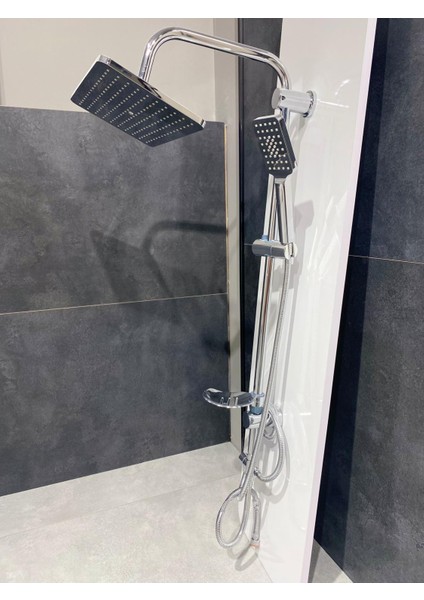 Deppot Mirage 400 Tepe Duş Seti Krom