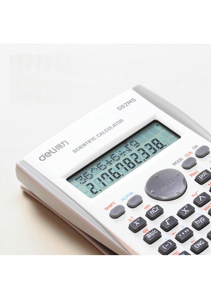 D82MS Taşınabilir Bilimsel Hesap Makinesi 12-Bit Fonksiyonlu Bilgisayar Tipi Finansal Çok Fonksiyonlu Öğrenci (Yurt Dışından) fırsatları