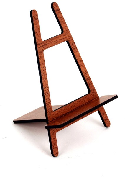 Kişiye Özel 4 Polokart Fotoğraflı Şövale ve Pembe Ahşap Mdf Çerçeve modelleri