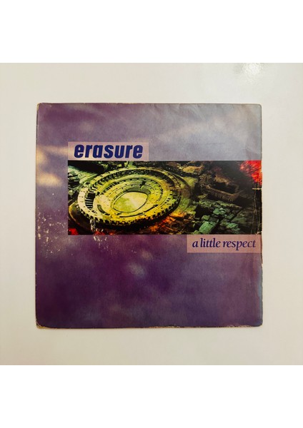 Erasure – A Little Respect Dönem Baskı 45 Lik Plak