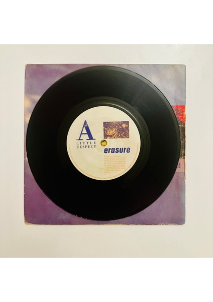 Erasure – A Little Respect Dönem Baskı 45 Lik Plak modelleri