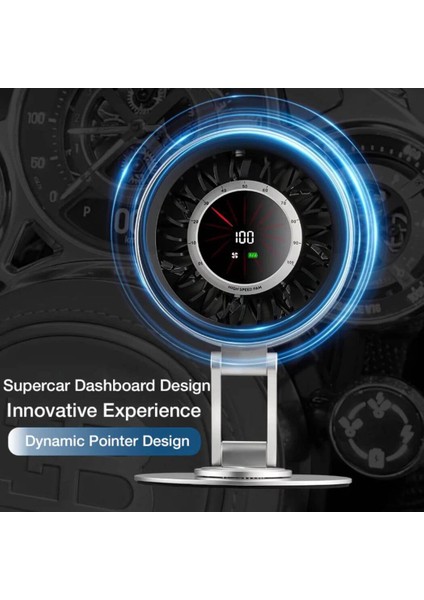 360 Dönebilen Full Metal Yeni Nesil Şarjlı Turbo Masa Fanı, Ultra Güçlü Hava Akışı, 100 Kademeli indirimleri