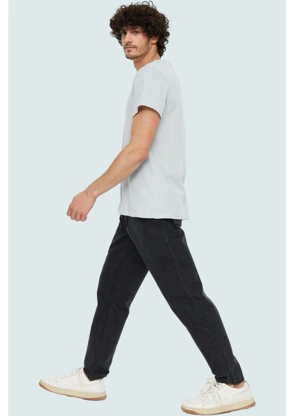 Erkek Denim Kot Pantolon Pamuk Relaxed Fit Günlük Kullanım Hafta Sonu Yaz Aylarının Vazgeçilmezi fiyatları