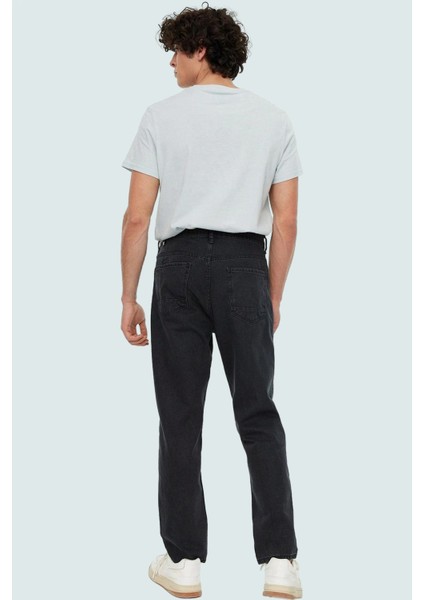 Erkek Denim Kot Pantolon Pamuk Relaxed Fit Günlük Kullanım Hafta Sonu Yaz Aylarının Vazgeçilmezi modelleri