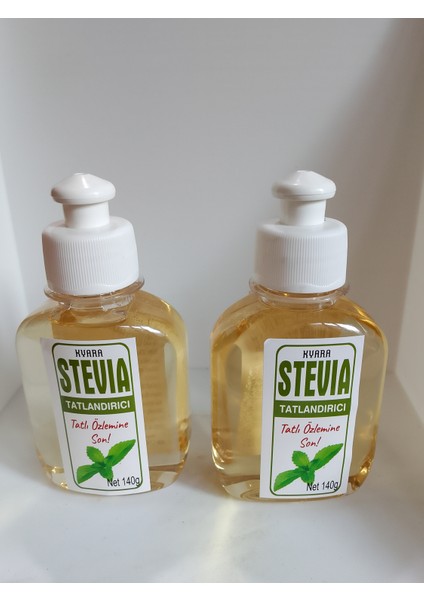 Stevia ”0”(Sıfır) Kalori, “0” (Sıfır) Enerji 140GR Sıvı Form