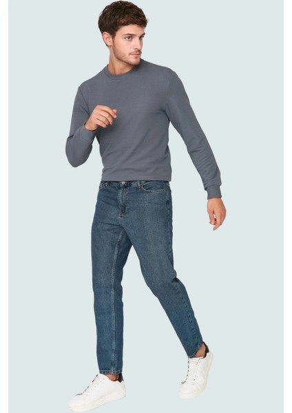 Erkek Relaxed Fit Boyfriend Kot Pantolon Pamuk Günlük Kullanım Için Yaz Aylarının Vazgeçilmezi fiyatları