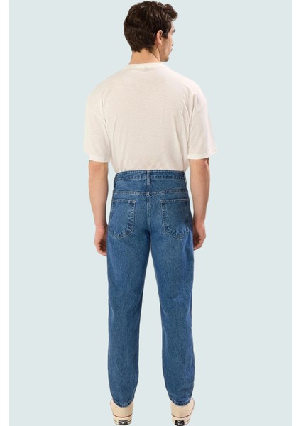 Erkek Essential Fit Kot Pantolon Pamuk Günlük ve Casual Kombinler Yaz Aylarının Vazgeçilmezi modelleri