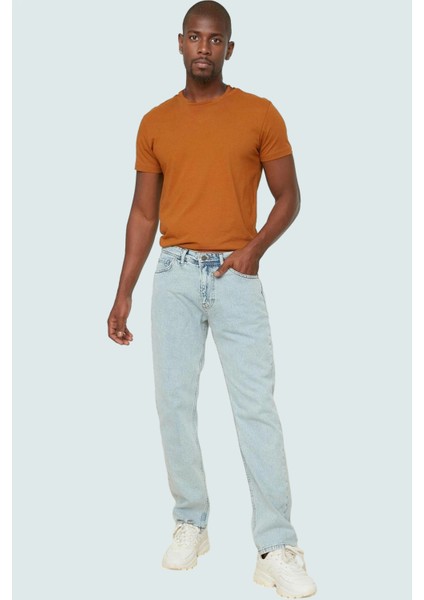 Erkek Regular Fit Kot Pantolon Pamuk Denim Kumaş Günlük Stil Hafta Sonu Yaz Aylarının Vazgeçilmezi fiyatları