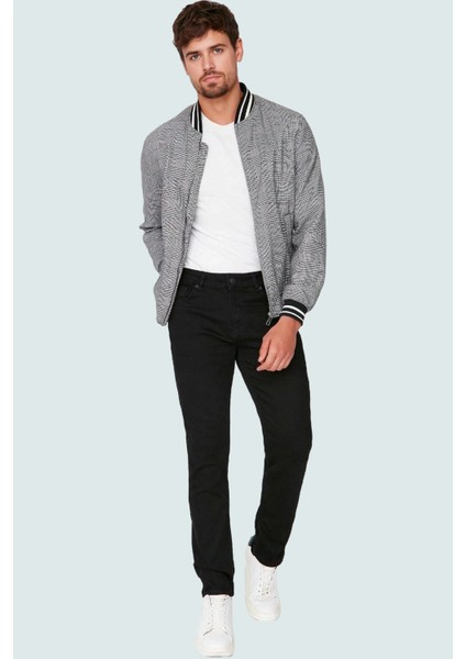 Erkek Slim Fit Dar Paça Kot Pantolon Pamuk Günlük Kombinler Hafta Sonu Yaz Aylarının Vazgeçilmezi