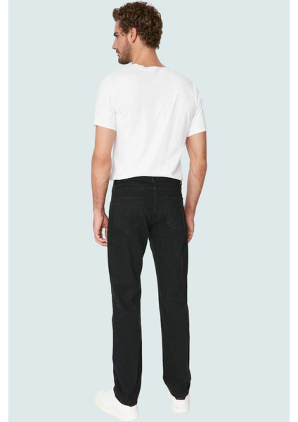 Erkek Straight Fit Denim Pantolon Pamuk Günlük Kullanım Hafta Sonu Yaz Aylarının Vazgeçilmezi modelleri