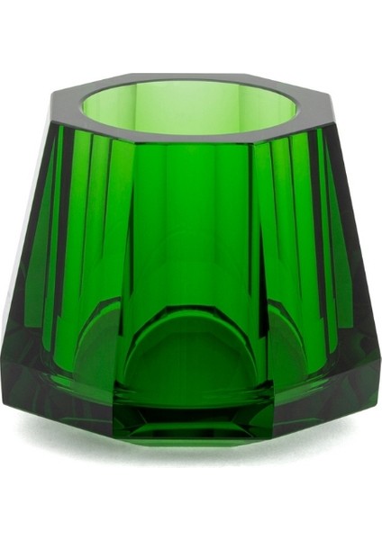 Kristal Diş Fırçalığı Yeşil Renk 88X120X120 mm