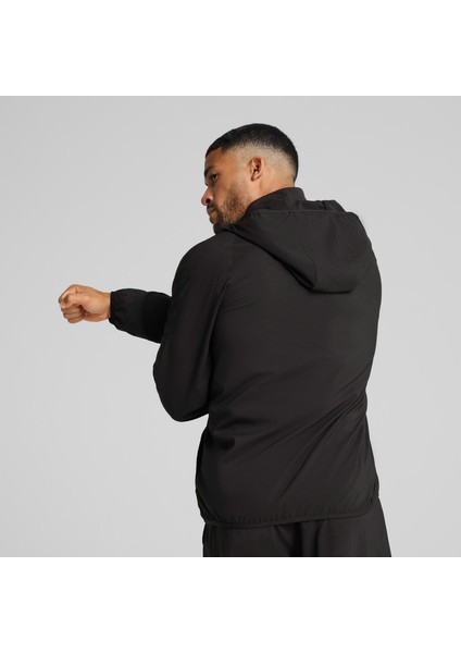 Tad Tech Woven Full Zip Erkek Siyah Eşofman Üstü.01 modelleri