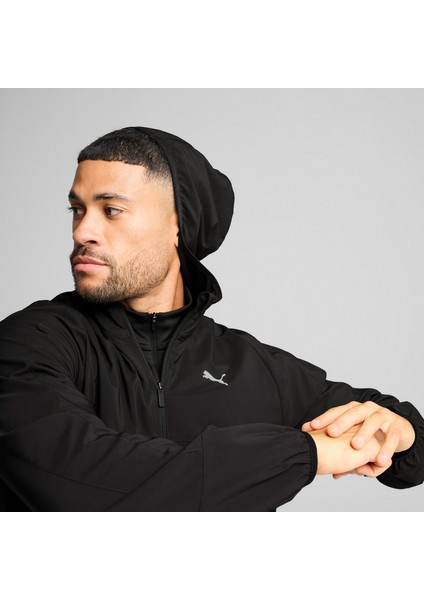 Tad Tech Woven Full Zip Erkek Siyah Eşofman Üstü.01 indirimleri