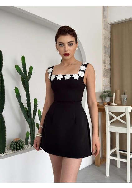 Alyosa Çiçek Detaylı Elbise indirimleri