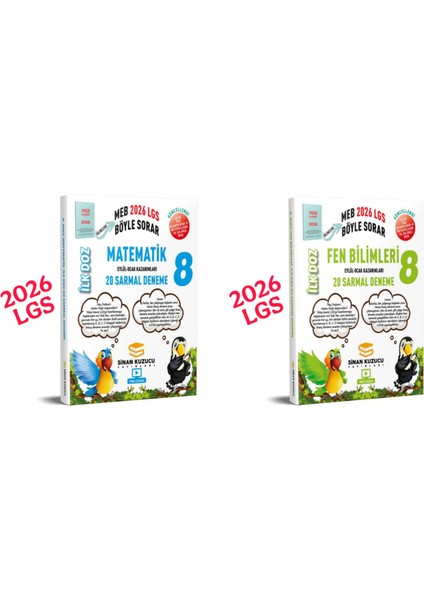 2026 LGS 8.sınıf Matematik Ilk Doz Deneme ve Fen Bilimleri Ilk Doz Deneme