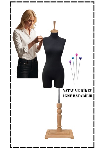 Pantolon Giyebilen 40 Beden Süngerli Terzi Mankeni Prova Mankeni Pac-01 indirimleri