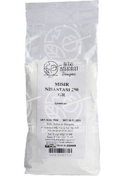 Mısır Nişastası 250 gr