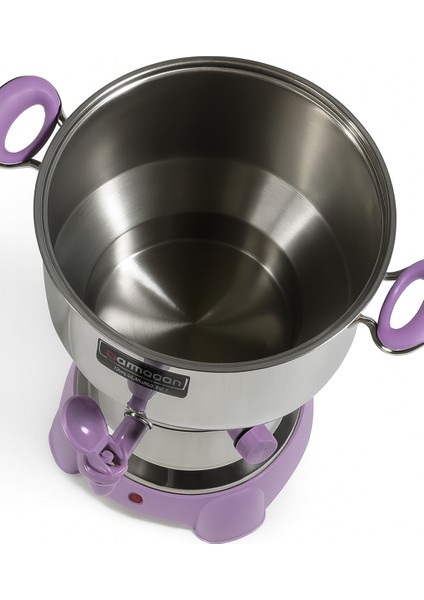 Çay Semaveri & Çay Makinesi - Lila Aksam - Özel Seri - 3,5 Litre Su Haznesi - 1 Litre Demlik fiyatları