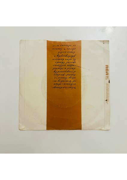 Eurythmics – Love Is A Stranger Dönem Baskı 45 Lik Plak fiyatları