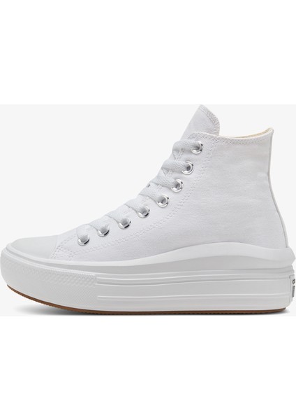 Chuck Taylor All Star Move Platform Hi Kadın Beyaz Sneaker.102